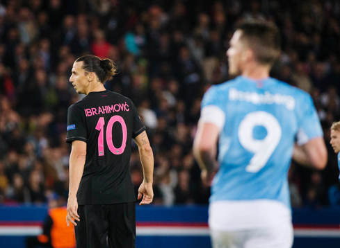 s Zlatan Ibrahimovic och Malmös Markus Rosenberg