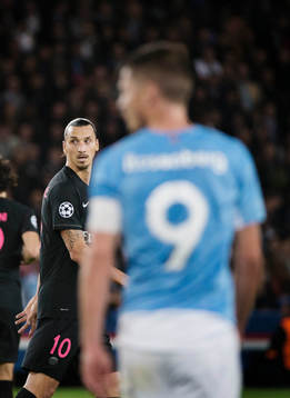 s Zlatan Ibrahimovic och Malmös Markus Rosenberg