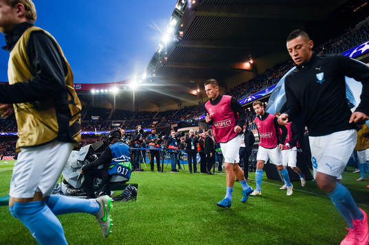 Malmö FFs Markus Rosenberg, Kari Arnason och Nikola