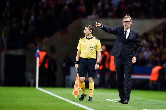 s tränare Laurent Blanc