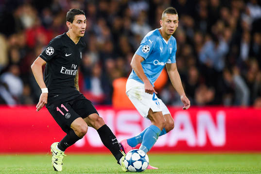 s Angel Di Maria och Malmö FFs Nikola Djurjic