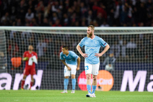 Malmö FFs Jo Inge Berget deppar