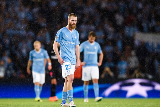Malmö FFs Jo Inge Berget deppar
