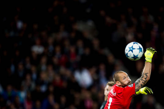 Malmö FFs målvakt Johan Wiland