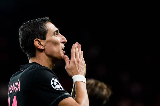 s Angel Di Maria jublar