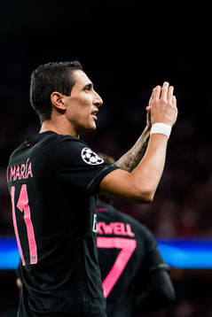 s Angel Di Maria jublar