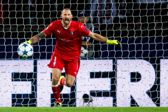 Malmö FFs målvakt Johan Wiland