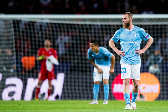 Malmö FFs Jo Inge Berget deppar