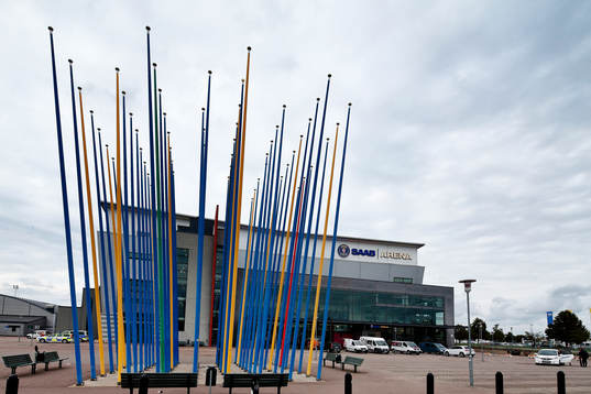 SAAB Arena innan ishockeymatchen i SHL mellan Linköping
