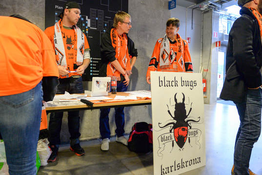 Karlskronas supporterklubb säljer medlemsskap