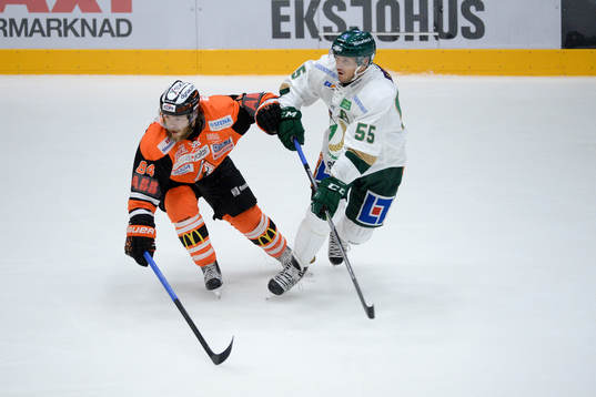 Karlskronas Jimmy Andersson och Färjestads Ole-Kristian
