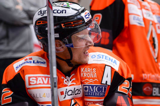 Karlskronas Alexander Bergström deppar