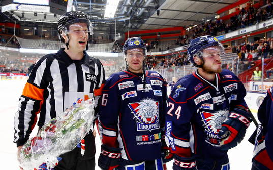 Domare, Linköpings Niklas Fogström och Fredric Andersson