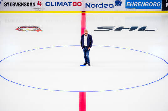 Percy Nilsson i Malmö Arena, Malmö Redhawks hemmahall