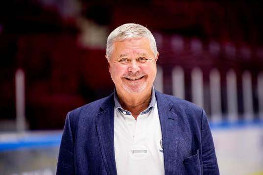 Percy Nilsson på isen i Malmö Arena, Malmö Redhawks
