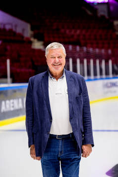 Percy Nilsson på isen i Malmö Arena, Malmö Redhawks