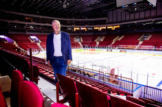 Percy Nilsson i Malmö Arena, Malmö Redhawks hemmahall