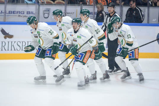 Färjestads Joakim Nygård har gjort 2-0 till Färjestad