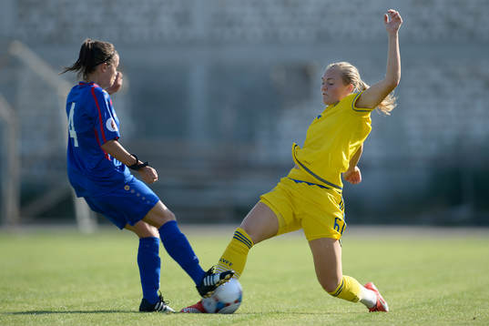 Sveriges Magdalena Ericsson och Moldaviens Eugenia Miron