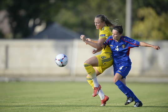 Sveriges Magdalena Ericsson och Moldaviens Eugenia Miron