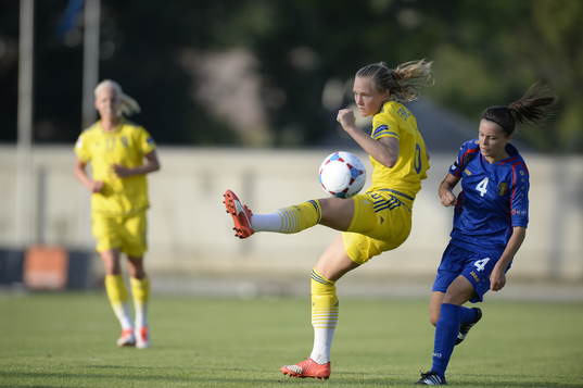 Sveriges Magdalena Ericsson och Moldaviens Eugenia Miron