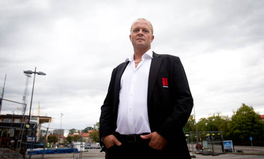 Porträtt på Örebro Hockey general manager Pontus
