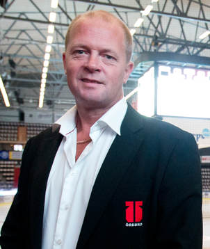 Porträtt på Örebro Hockey general manager Pontus
