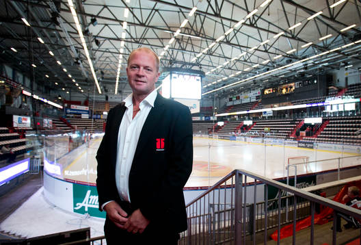 Porträtt på Örebro Hockey general manager Pontus