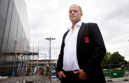 Porträtt på Örebro Hockey general manager Pontus