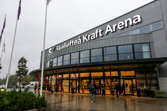 Skellefteå Kraft Arena exteriört