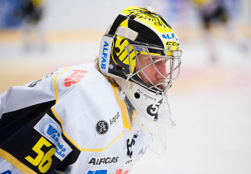 Västerås målvakt Marcus Dahlbom