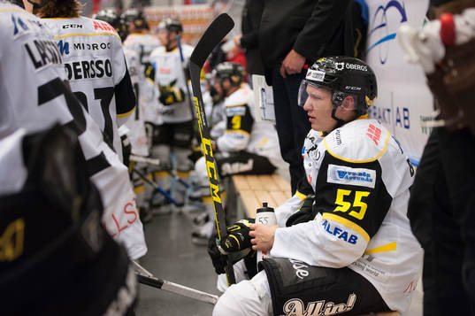 Västerås Andreas Borgman på bänken