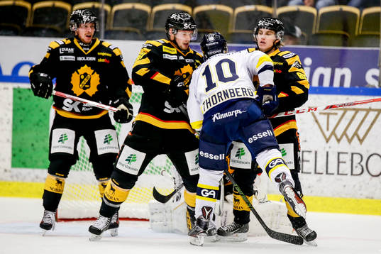Skellefteås Martin Lundberg , Sebastian Aho  och Niclas