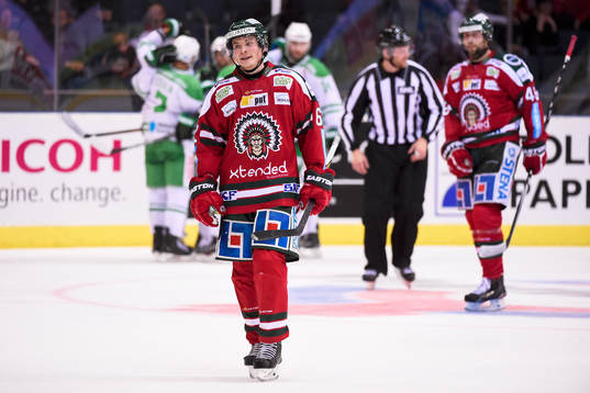 Frölundas Artturi Lehkonen deppar