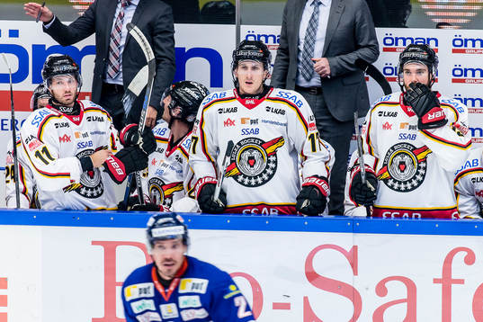 Från vänster Luleås Jacob Micflikier, Bill Sweatt och