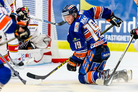 Växjös Tuomas Kiiskinen på knä