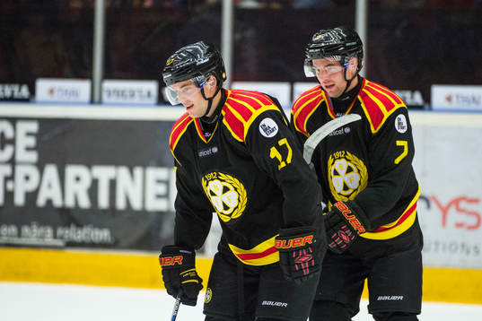 Brynäs Pathrik Westerholm och Ponthus Westerholm