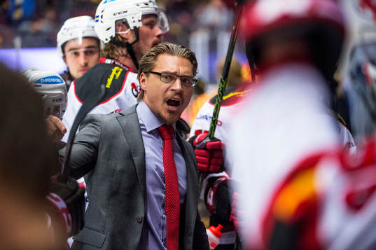 Malmö Redhawks tränare Björn Hellkvist