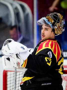 Brynäs målvakt Bernhard Starkbaum