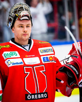 Örebros målvakt Julius Hudacek