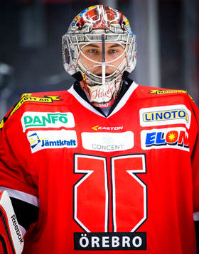 Örebros målvakt Henrik Lundberg
