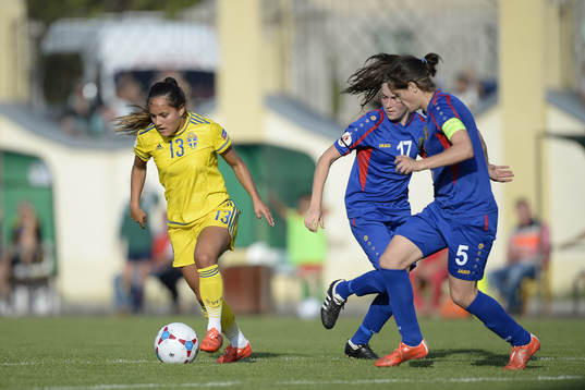 Sveriges Malin Diaz