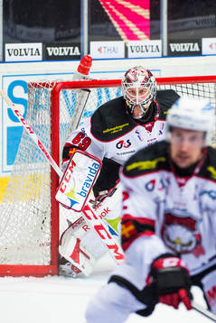 Malmö Redhawks målvakt Oscar Alsenfelt