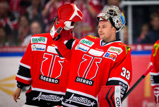 Örebros målvakt Julius Hudacek
