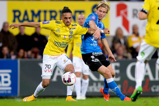 Falkenbergs Alexander Jakobsen och Halmstads Snorre