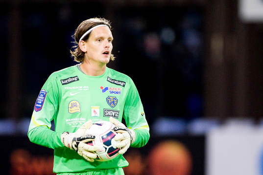 Falkenbergs målvakt Otto Martler