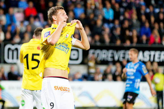 Falkenbergs Gustaf Nilsson deppar