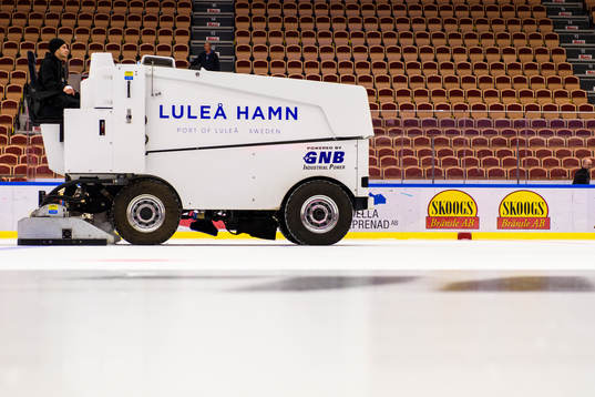 Spolning av isen