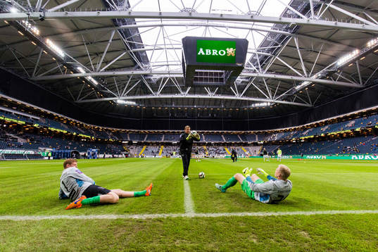 Häckens målvakt Christoffer Källqvist och målvakt Peter