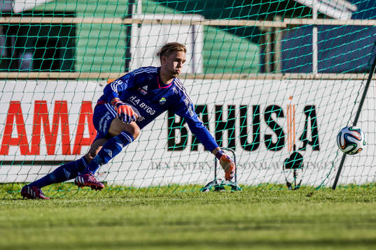 Ljungskiles målvakt Jonathan Johansson